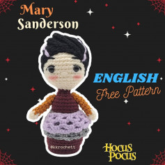 free crochet pattern mary sanderson