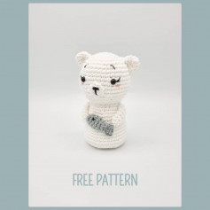 free crochet pattern miko the polar bear