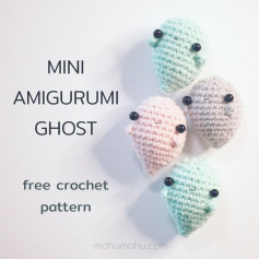 free crochet pattern mini ghost