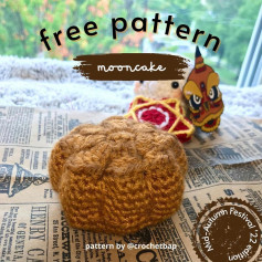 free crochet pattern mooncake
