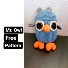 free crochet pattern mr.owl