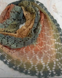 free crochet pattern neck scarf