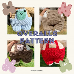 free crochet pattern overalls.