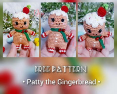 free crochet pattern patty the gingerbead