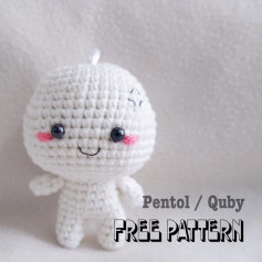 free crochet pattern pentol quby