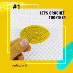 free crochet pattern perfect oval
