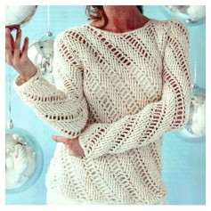 free crochet pattern plaid sweater.