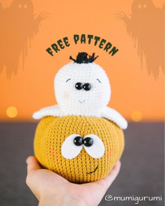 free crochet pattern pumpkin ghost