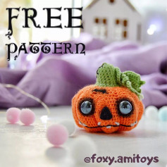 free crochet pattern pumpkin halloween
