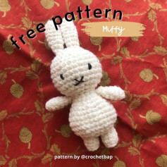 free crochet pattern rabbit miffy