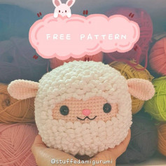 free crochet pattern rolling lamp