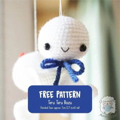 free crochet pattern teru teru bozu