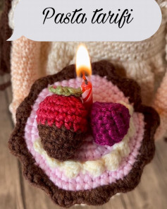 free crochet pattern the base of the candle.