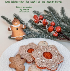 free crochet pattern three-layer cookies