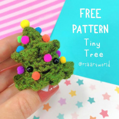 free crochet pattern tiny tree