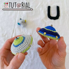 free crochet pattern ufo and little alien