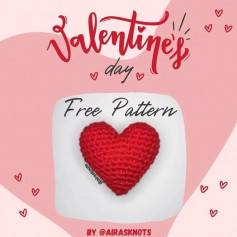 free crochet pattern valentines day