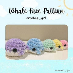 free crochet pattern whale