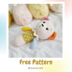 free crochet pattern white muzzle bear