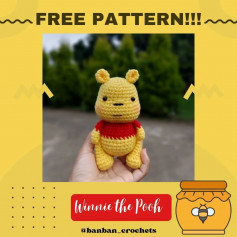 free crochet pattern winnie the pooh bear