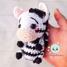 free crochet pattern zebra