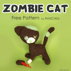 free crochet pattern zombie cat