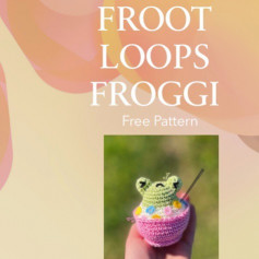 froot loops froggi free crochet pattern