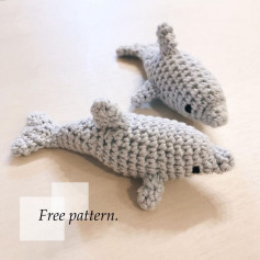 gray dolphin crochet pattern