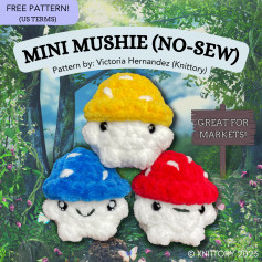 green hat mushroom, yellow hat mushroom, green hat mushroom free crochet pattern