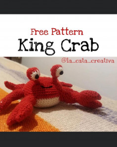 king crab crochet pattern