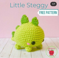 little steggy crochet pattern