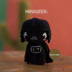 minigeek black crochet pattern