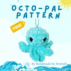 octo pal blue crochet pattern