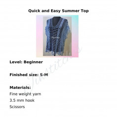 quick and easy summer top