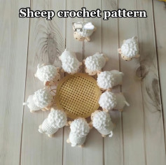 the sheep white crochet pattern