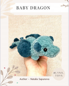 baby dragon crochet pattern