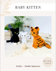 baby kitten crochet pattern