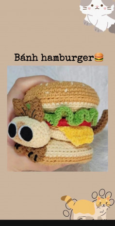 chart móc bánh hamburger