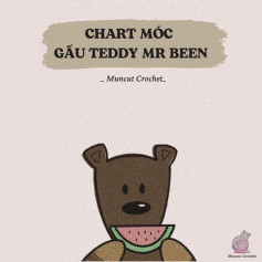 Chart móc gấu teddy mr been