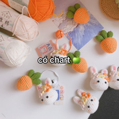 Chart móc rabbit and carrot