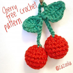 cherry free crochet pattern