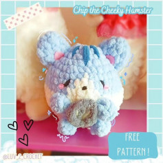 chip the cheeky hamster free pattern