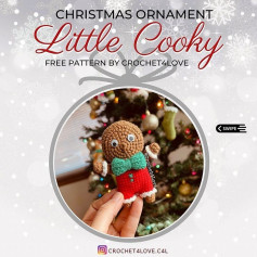 christmas ornament little cooky free pattern