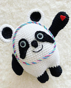crochet pattern panda bear