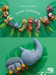 cutie crawlies crochet pattern
