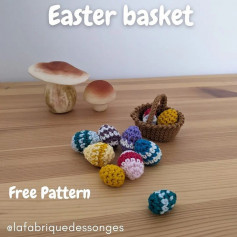 easter basket free pattern