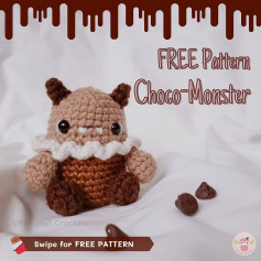 free pattern choco-monster