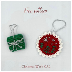 free pattern christmas week cal cadeaux sous le sapin.
