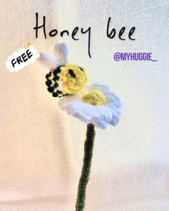 free pattern honey bee
