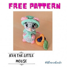 free pattern ieva the little mouse